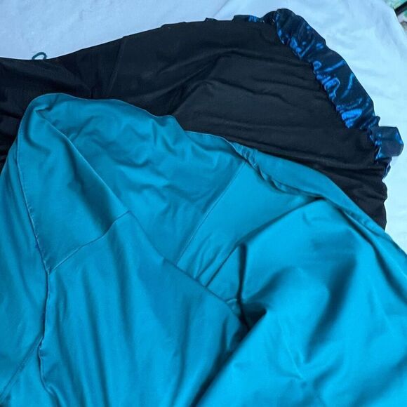 Ellie Wilde Teal Beaded Liquid Lame STYLE: EW120095 Formal Dress‎ Sz 4 Women’s - Picture 14 of 15